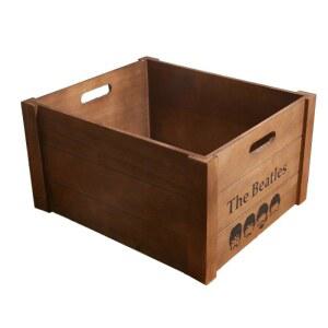 대형 레코드 보관상자 레코드판 랙 상자 캐비닛 컬렉션 수납장