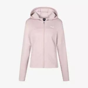 [휠라](광주신세계)[FILA] 기모 벨벳 포인트 후드 트레이닝 자켓 (FS2FTG4253F_DTP)