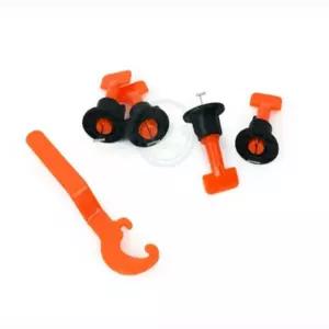 포근한잡화점 타일 수평 레벨러 50개입 평탄클립 타일평탄클립