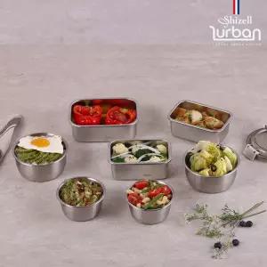 [Shizell] 쉬젤 러반 슈퍼클린찬통 혼합7종세트B(원형4종+직사각3종)