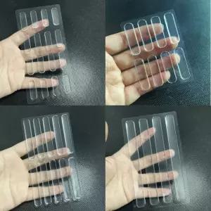 도어 충격흡수 실리콘 일자형 쿠션패드 소음방지 스티커