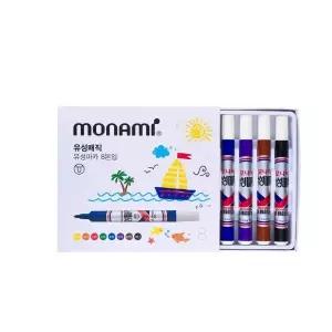 모나미 유성매직 8색 세트