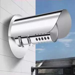 보일러 후드 레인캡 가스 스테인리스 장착 방품 덮개 온수기 레인커버 콘센트 배기구 연통