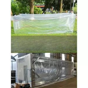 PE비닐 사각 대형 투명 포장백 사각형 덮개 파렛트