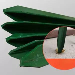 철망 지지대 울타리 닭장 기둥 2.5m 철조망 10개 펜스 받침대 쇠기둥 윤형 노루망