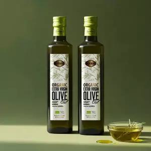 [소르바스] 스페인완제품 최상급 유기농 프리미엄 냉압착 엑스트라버진 올리브오일 500mlx2병 샐러드용 ...