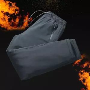 편한 털바지 등산 바지 밴딩 기모 허리 여자팬츠 팬츠 기모슬랙스 남성 겨울 방한