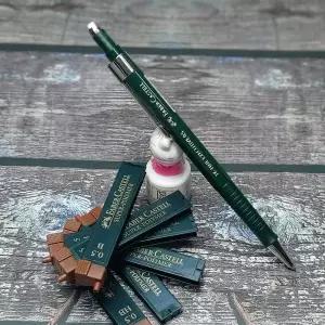 파버카스텔 0.5mm 제도샤프 TK-Fine Executive+전용심 문구반점 드로잉펜 드로잉샤프 필기구 수입펜