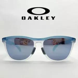 [오클리] 프로그스킨 레인지XL 9503-0458(9503-04) 프리즘 딥워터편광 아시안핏 스포츠 선글라스
