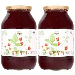 복음자리 딸기잼 1.3kg x 2개