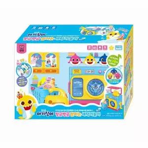 핑크퐁 아기상어 뱅글뱅글 말하는 세탁기 놀이