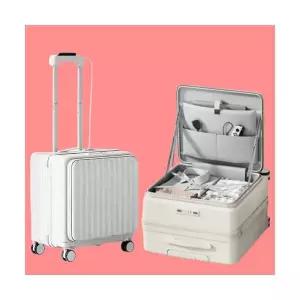 기내용 전면오픈 노트북 캐리어 18인치 미니