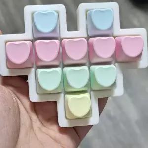 더블 하트 키보드 딸깍이 키캡 피젯 토이 손 장난감