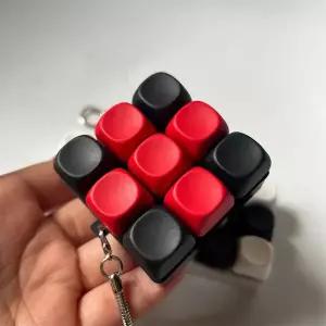 9키 키보드 키링 키캡 딸깍이 피젯 토이 손 장난감