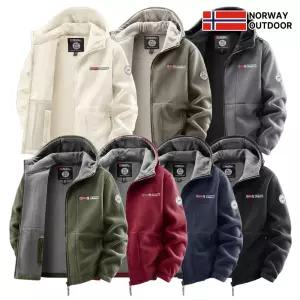 노르웨이 아웃도어 남녀공용 후리스 집업 후드 양기모 점퍼 양면 뽀글이 플리스 재킷 보온점퍼 커플 여성 남성 남자 여자 N9817