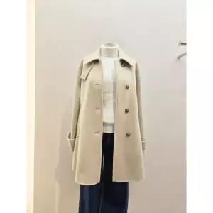 [롯데백화점]SOUP 등판 구스 비조 카라 중기장 코트 SBBHC3A