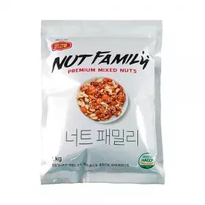머거본 너트패밀리 1kg 견과류 육포 아몬드 호두 피스타치오