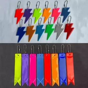 반사 키링 10개 안전 기념품 표시 경고 초등학생 야간 네임택 행사 단체 선물 답례품 [PP 11]