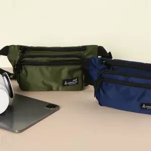 지퍼포켓 수납많은힙색 라이더가방