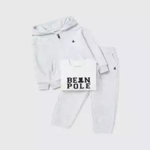 빈폴키즈 후드 집업 3PCS 세트  라이트 그레이 (BI5141U062)