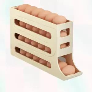 에그보관함 슬라이딩 자동롤링 계란 수납함 대용량