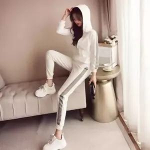 간절기 여자 슬림 핏 추리닝 홈 웨어 세트 후드 집업 티 바지 후리스 플리스 자켓 오버핏 가을 겨울 옷 잠바 점퍼 긴팔 커플