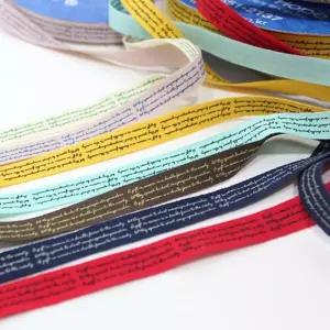 컬러 리본 영문 끈 코튼 롤 영어 레터링/DIY/셀프/생일/이벤트/상품/제품/부케/만들기/소품/인테리어/줄/학