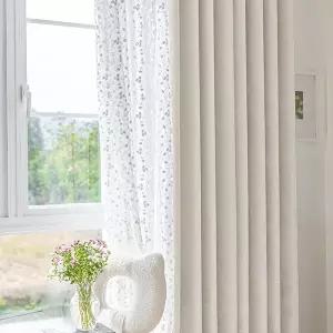 지나송 세이지 암막커튼+코디커튼+커튼봉 중형