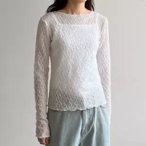시스루 레이스 티셔츠 레이어드 이너티
