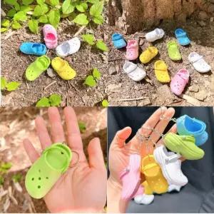 여름 슬리퍼 키링 귀여운 열쇠고리