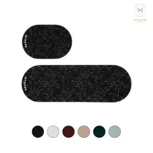 세이룸 빨아쓰는 규조토 주방 발매트 중형 + 대형 2종 세트