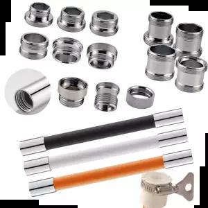 니플 수도꼭지 보급형 연장호스 전용니플 13종