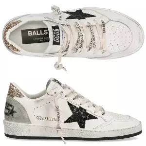 [골든구스] 아이코닉 스타 GWF00117 F006118 10750 골든구스 볼스타 글리터 여성 스니커즈 운동화