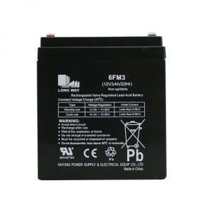 오디오 6FM3 01 12V3AH 납축전지 6V12V 유모카 LONG 축전지 롱웨이
