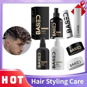 헤어 스타일링 증모 크림 - 170/200ml 씨 솔트 스프레이 50g 텍스처 파우더 리브인 컨디셔너 왁스 컬