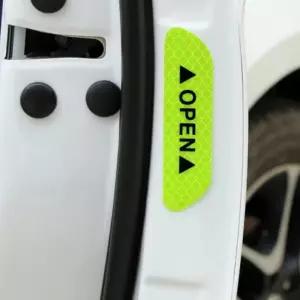 자동차 오토바이 스티커 안전 야간 도어 반사 4개 테이프 차량문 자전거 [PP26-1]