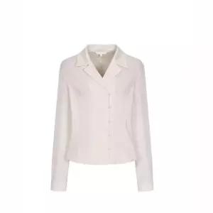 [롯데백화점]올리브데올리브 반더블 오픈카라 셔츠 블라우스 OW5SB2530