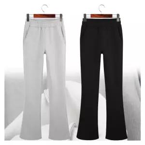 허밍퍼플 여성용 1729 S 슬림 기모 부츠컷 빅사이즈 따뜻한 슬림 날씬 긴바지 하의 팬츠 스타일 좋은 겨울