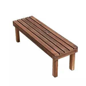 공원벤치 카페 노천 식당 의자 대기벤치 대기 원목