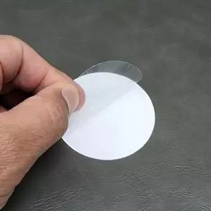 원형 겔패드 지름 6.5cm 9cm 12cm 15cm 차량용 거치대 흡착판 내비게이션 하이패스 블랙박스 유리흡착식