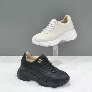 [탠디]여성 소가죽 6cm 키높이 스니커즈 X23218jv_JJ