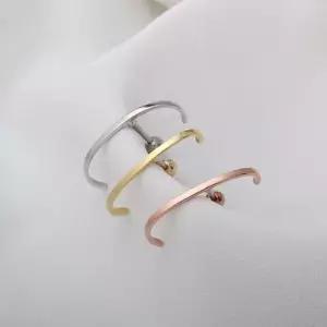 써지컬피어싱 플랫 하프링 피어싱