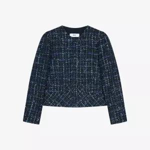 [롯데백화점]베스띠벨리 노카라라운드넥트위드자켓_BKJAB2104