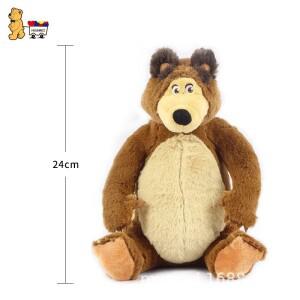 새로운 마샤와 곰 장난감 인형 어린이 컴포트 생일 선물 애니메이션 캐릭터 카와이