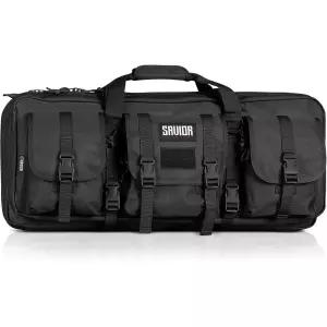savior equipment 세이비어 이큅먼트 아메리칸 클래식 쇼티 태클틱 더블 건 케이스 권총 가방 넉넉한 앞주