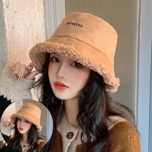 패션버킷햇 여성 기본 리버시블 겨울모자 뽀글이 모던 방한 버킷