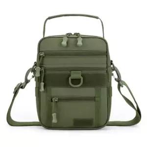 [콩심팥심]전술 남자 크로스백 가방 미니 등산 카키 여행 낚시 남자슬링백