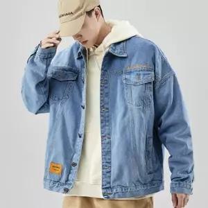 흑청 트러커자켓 캐주얼점퍼 연청 남성자켓 가을 IS-DN12 [f75E68E]