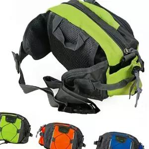 더블포켓 등산 여행용 힙쌕 벨트백 미니 슬림 크로스백 워킹 작은 라운딩