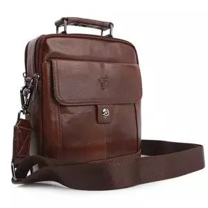 라움샵 FRM 미니백 소가죽크로스 캐주얼 여행보조가방 세컨백